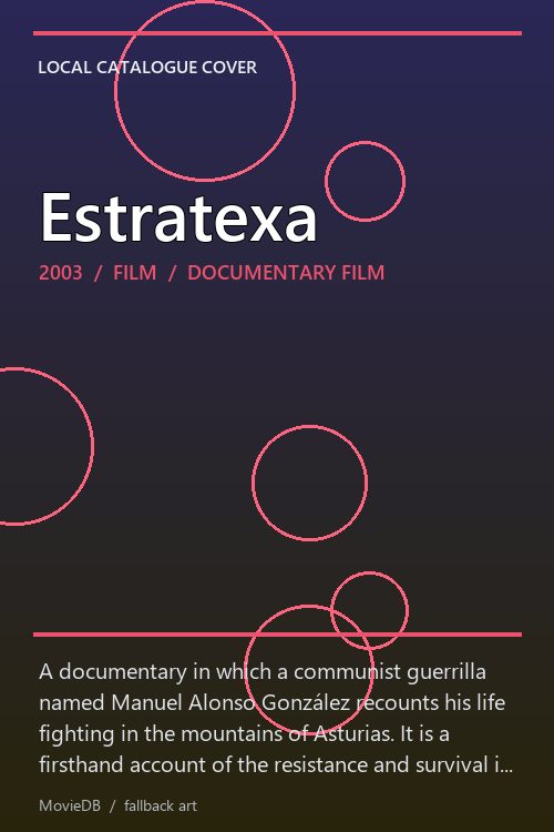 Estratexa poster