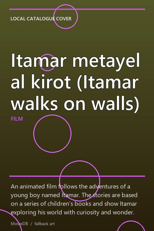 Itamar metayel al kirot (Itamar walks on walls) poster