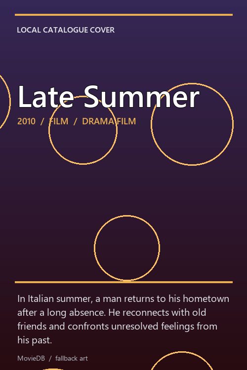 Late Summer poster