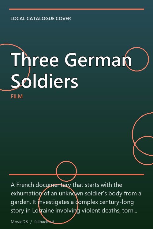 Three German Soldiers poster