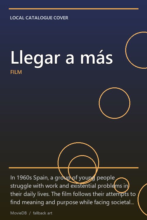 Llegar a más poster