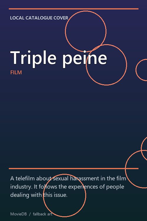 Triple peine poster