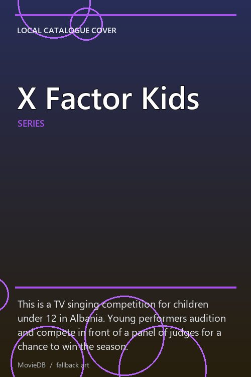 X Factor Kids poster