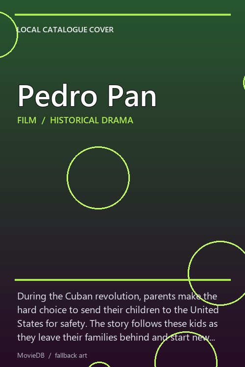 Pedro Pan poster