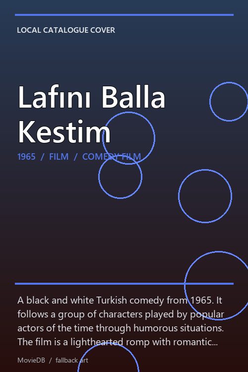 Lafını Balla Kestim poster