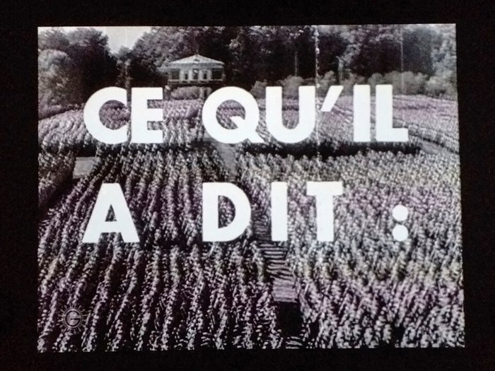 Ce qu'il a dit, Ce qu'il a fait poster