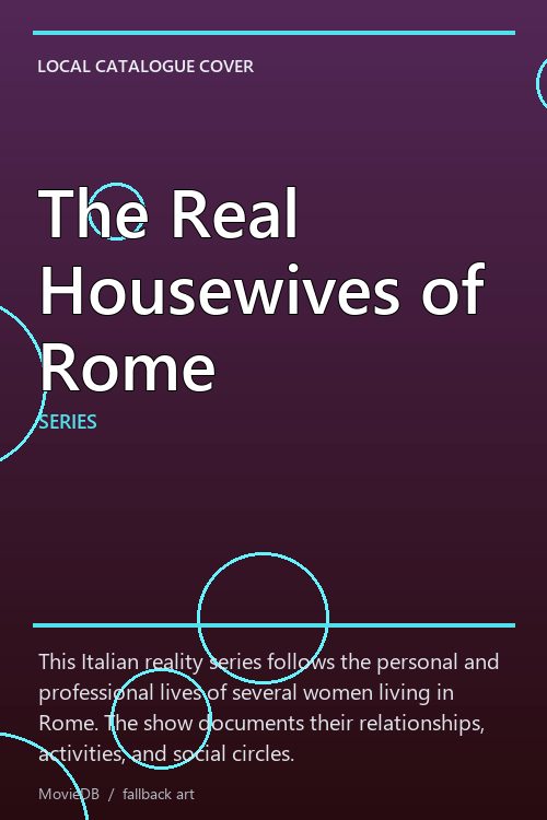 The Real Housewives of Rome poster