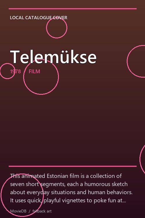 Telemükse poster