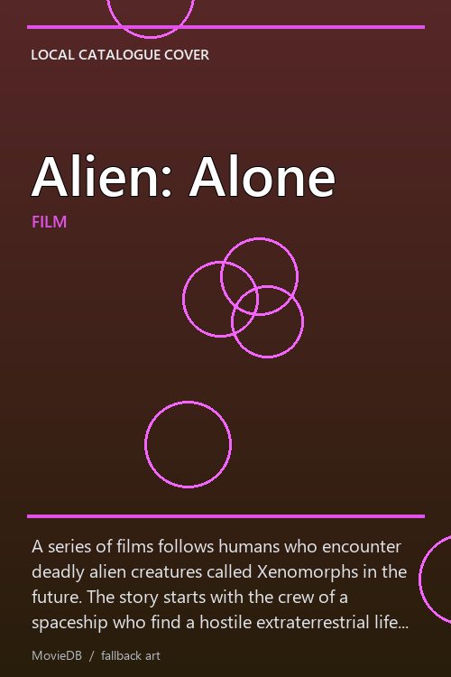 Alien: Alone poster