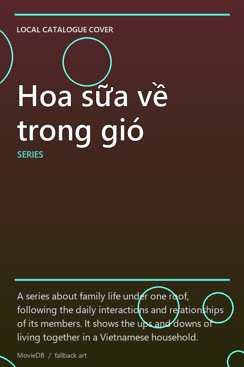 Hoa sữa về trong gió poster