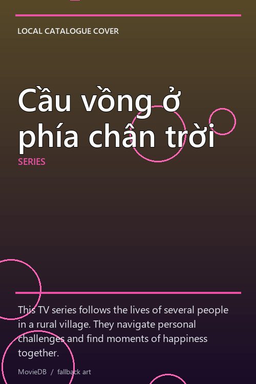Cầu vồng ở phía chân trời poster