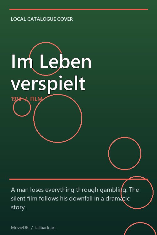 Im Leben verspielt poster