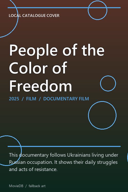 People of the Color of Freedom poster