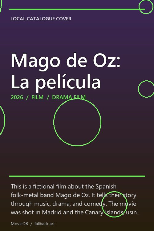 Mago de Oz: La película poster