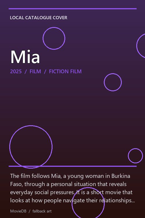 Mia poster
