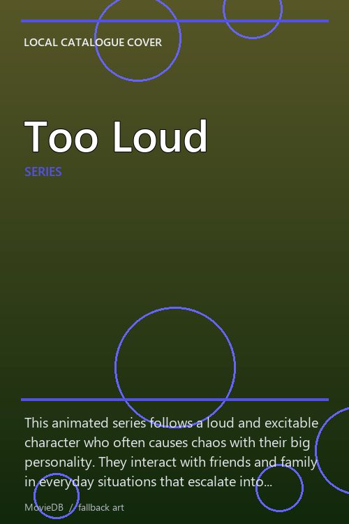 Too Loud poster
