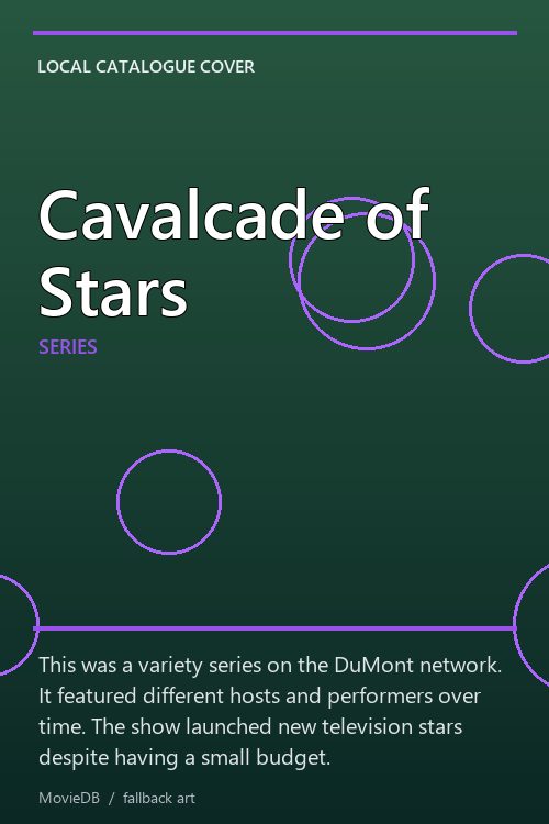 Cavalcade of Stars poster