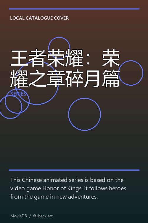 王者荣耀:荣耀之章碎月篇 poster