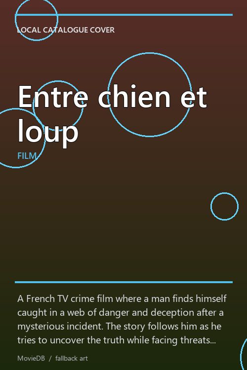Entre chien et loup poster