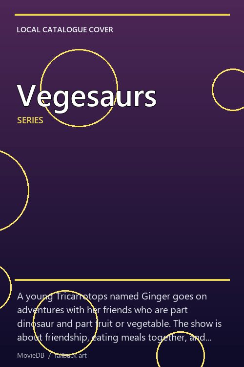 Vegesaurs poster