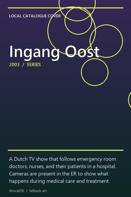 Ingang Oost poster