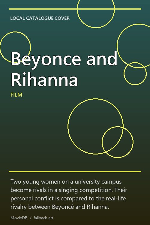 Beyonce and Rihanna poster