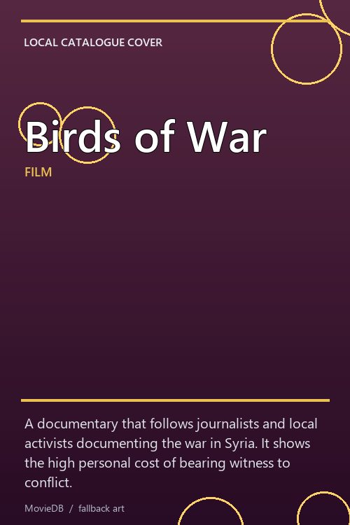 Birds of War poster