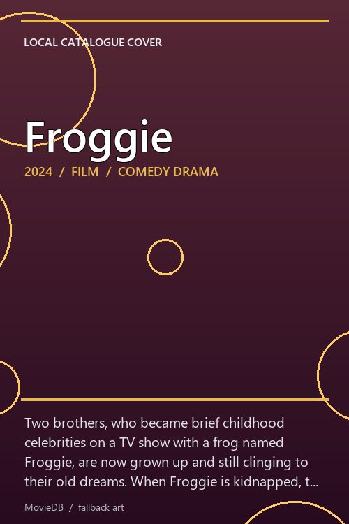 Froggie poster