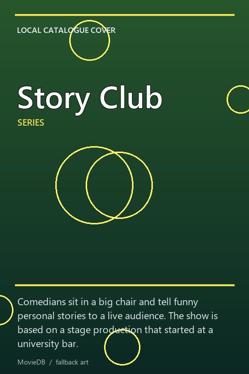 Story Club poster