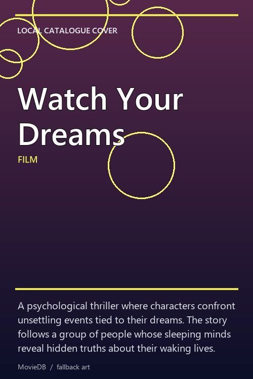 Watch Your Dreams poster