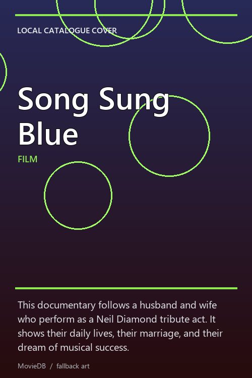 Song Sung Blue poster