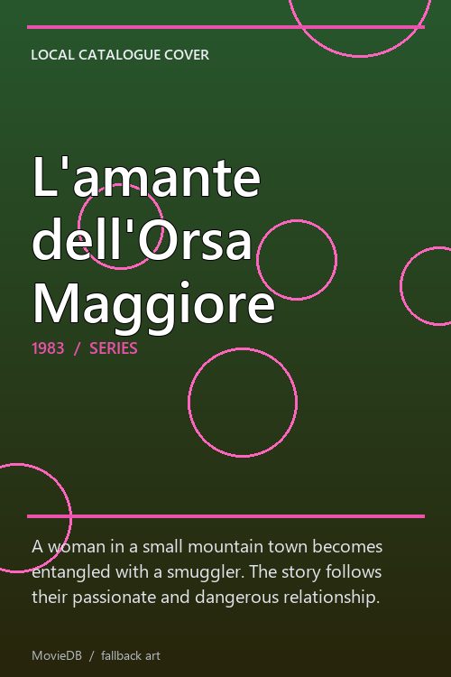 L'amante dell'Orsa Maggiore poster