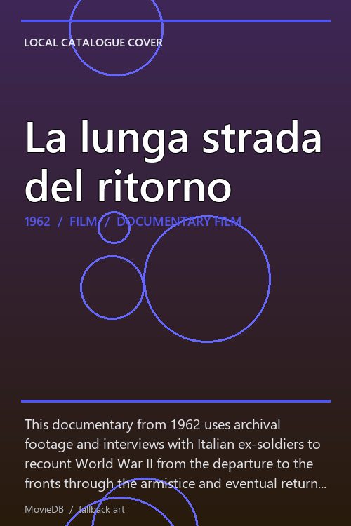 La lunga strada del ritorno poster