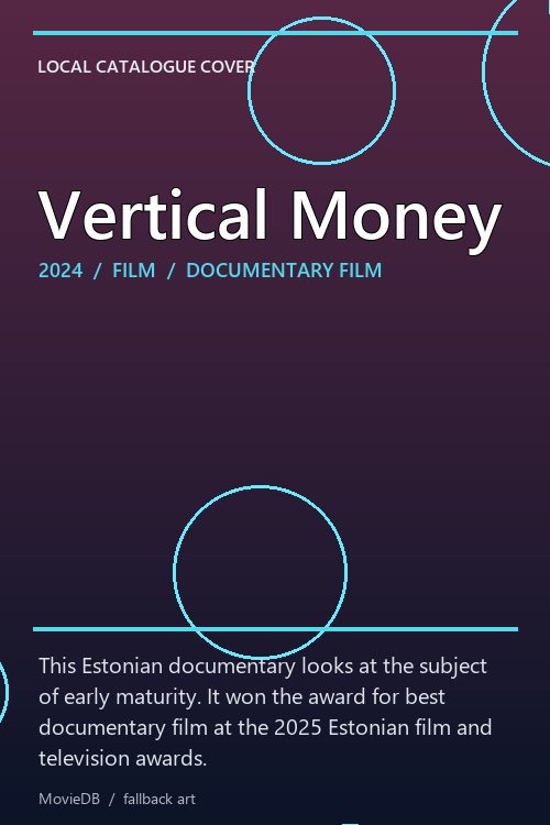 Vertical Money poster