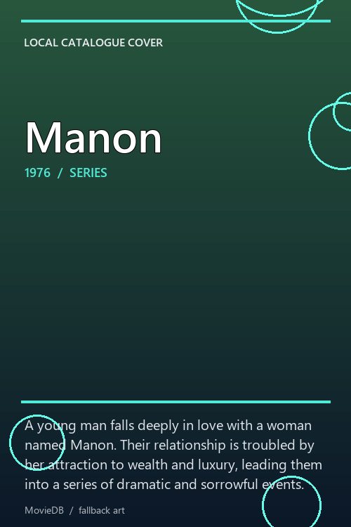 Manon poster