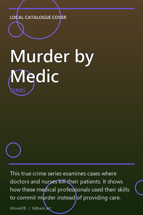 Murder by Medic poster
