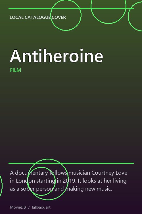 Antiheroine poster