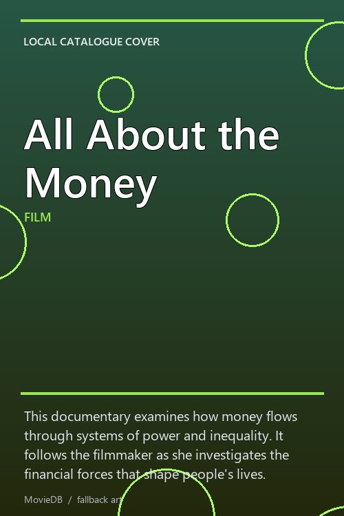 All About the Money poster