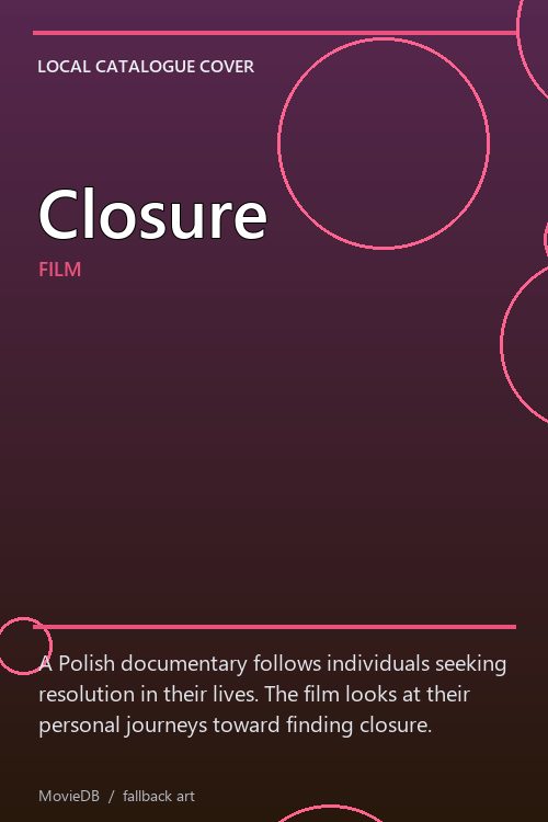 Closure poster