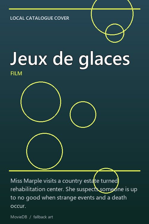 Jeux de glaces poster