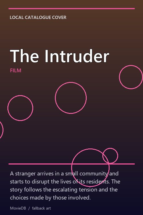 The Intruder poster