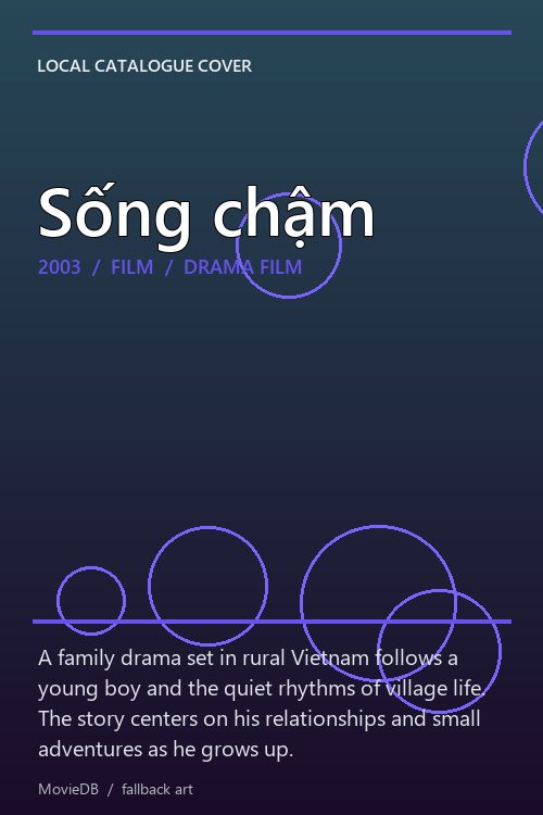 Sống chậm poster