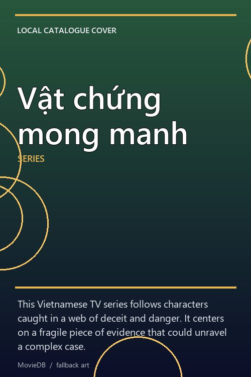 Vật chứng mong manh poster