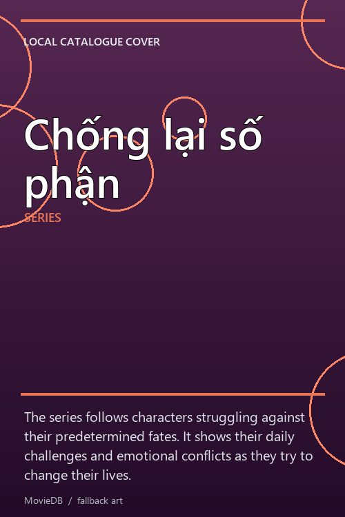 Chống lại số phận poster