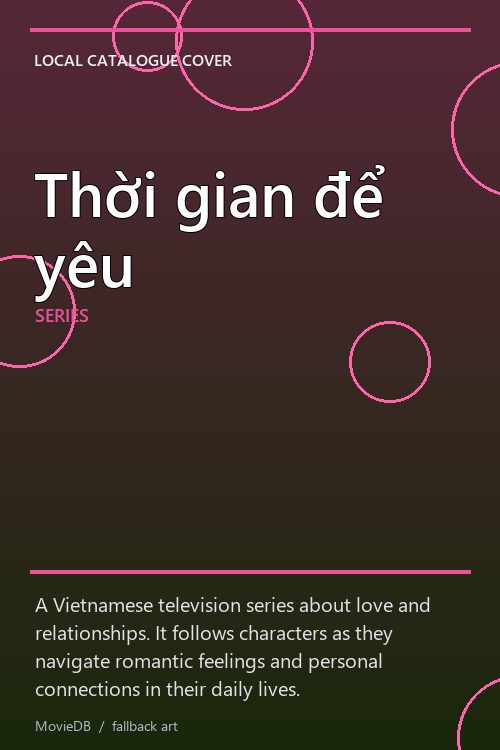 Thời gian để yêu poster