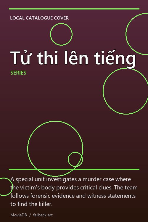 Tử thi lên tiếng poster
