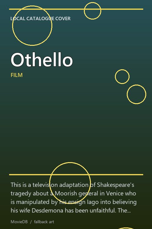 Othello poster