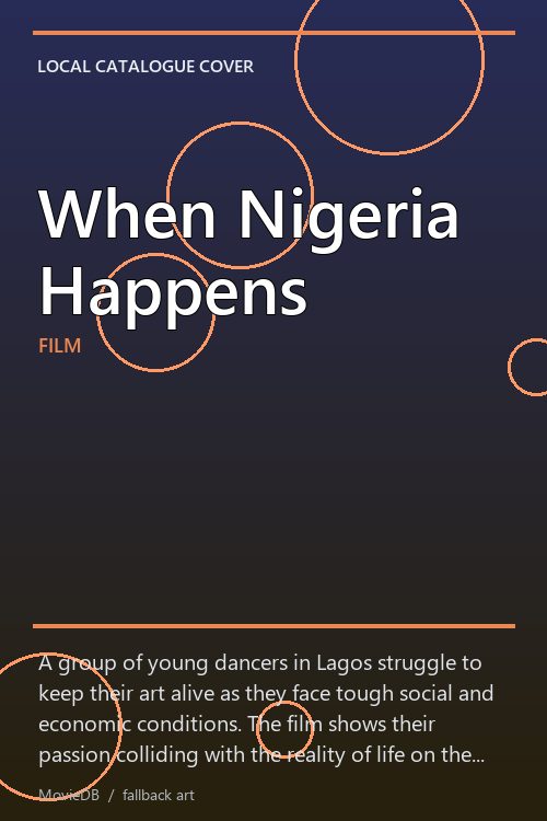 When Nigeria Happens poster