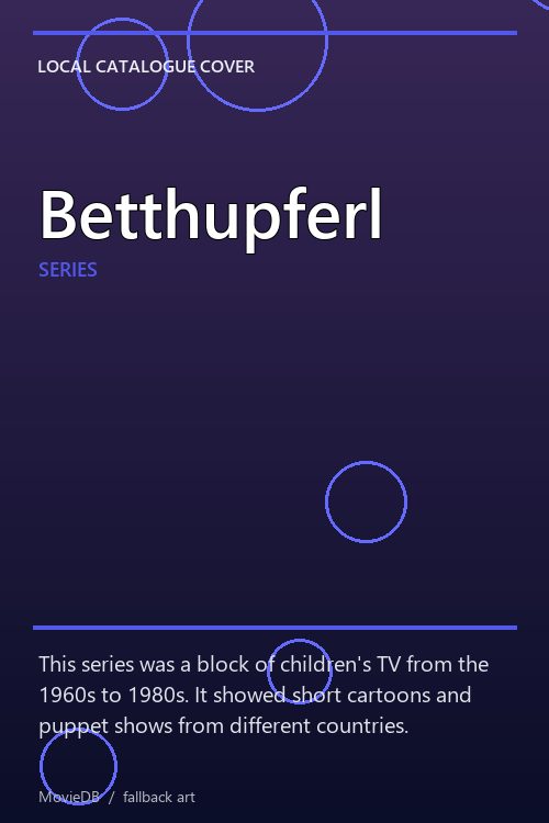 Betthupferl poster
