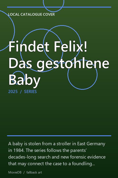 Findet Felix! Das gestohlene Baby poster